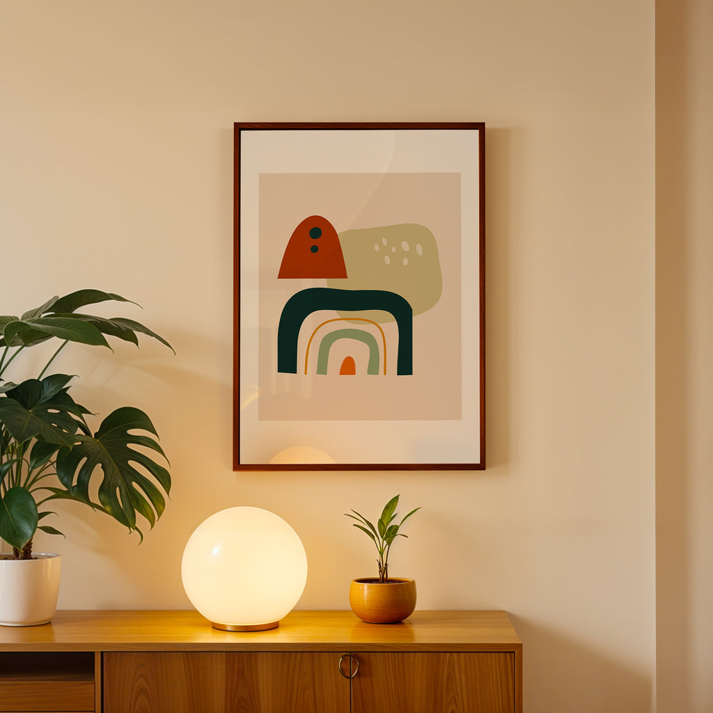 Sun Language Abstract Wall Decor (AB84)
