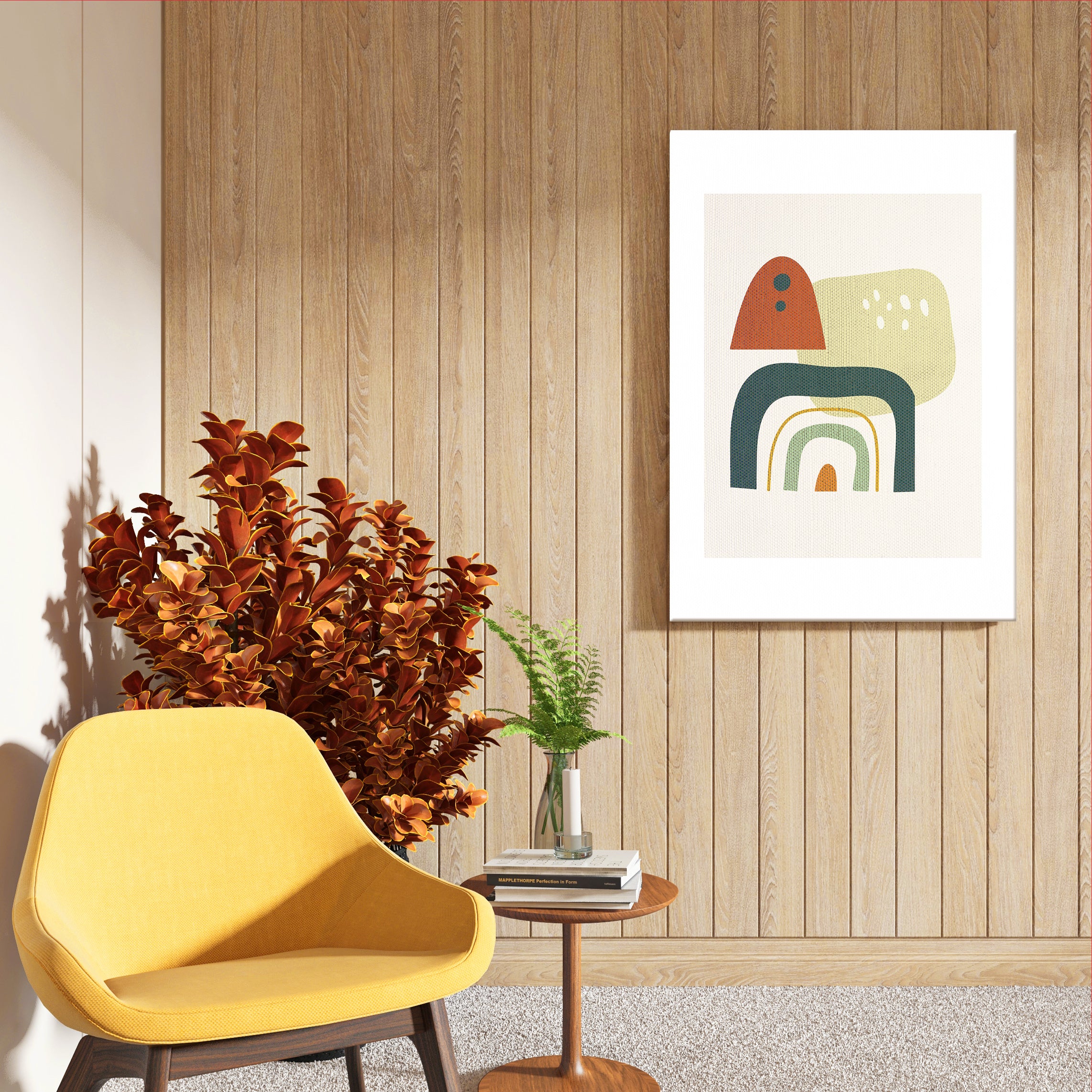 Sun Language Abstract Wall Decor (AB84)