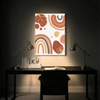 Retro Harmony – Abstract Wall Art Frame (AB85)