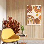Retro Harmony – Abstract Wall Art Frame (AB85)