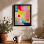 Color Story Abstract Art Frame (AB86)
