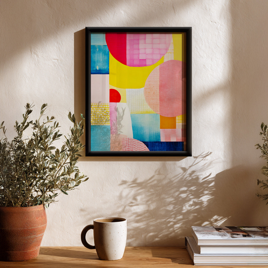 Color Story Abstract Art Frame (AB86)