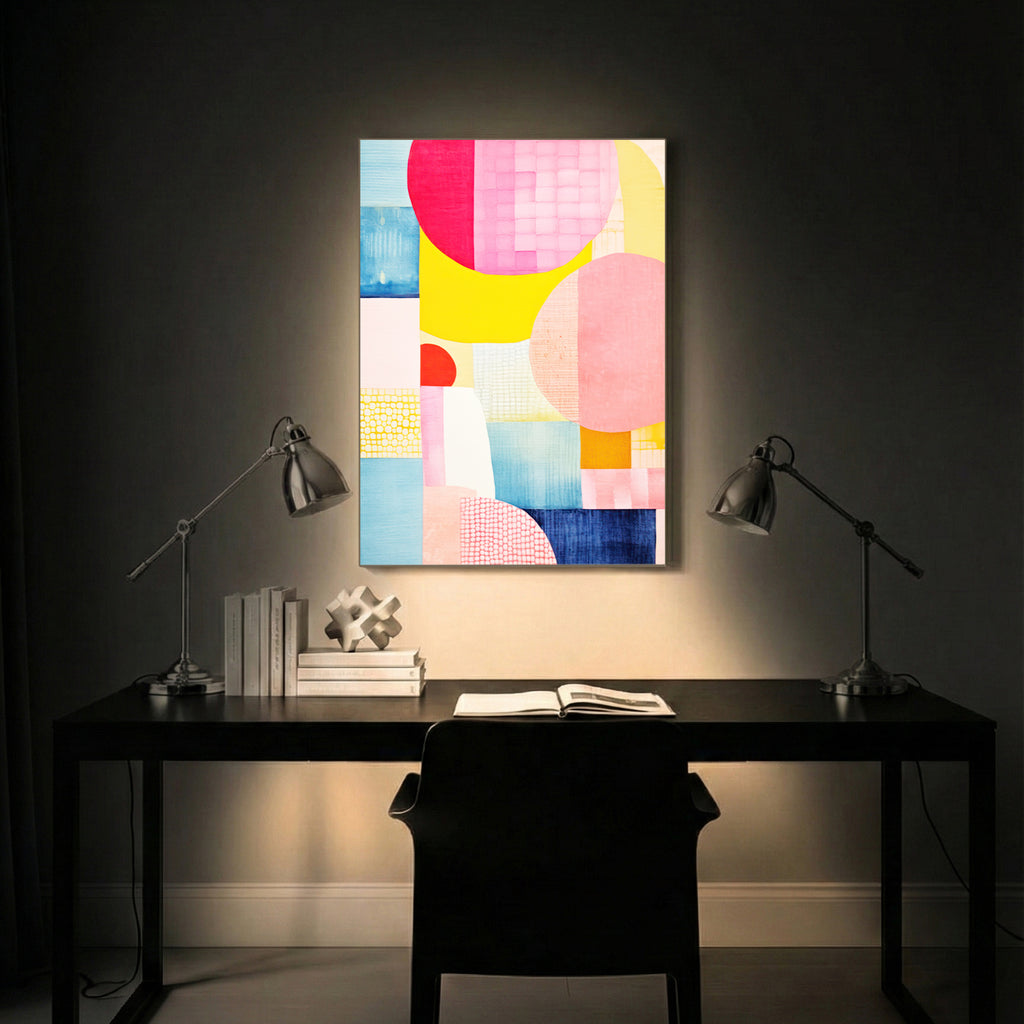 Color Story Abstract Art Frame (AB86)