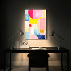 Color Story Abstract Art Frame (AB86)