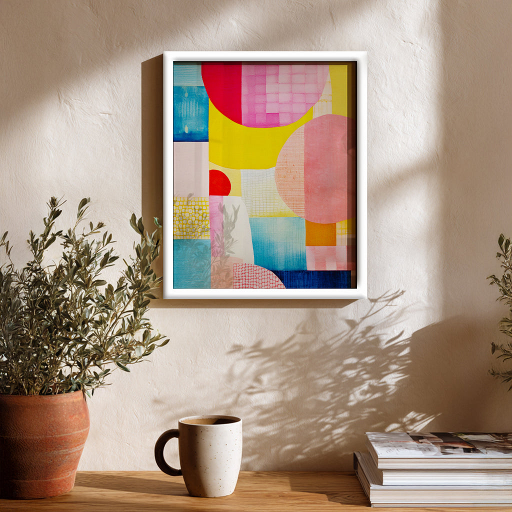 Color Story Abstract Art Frame (AB86)