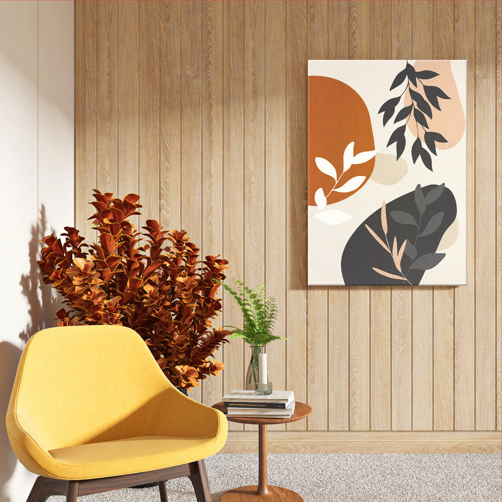 Modern Jungle Silhouette Wall Art Frame (AB88)