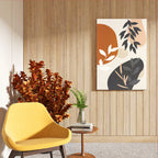 Modern Jungle Silhouette Wall Art Frame (AB88)