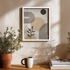 Earth & Leaf Harmony Abstract Art Wall (AB90)