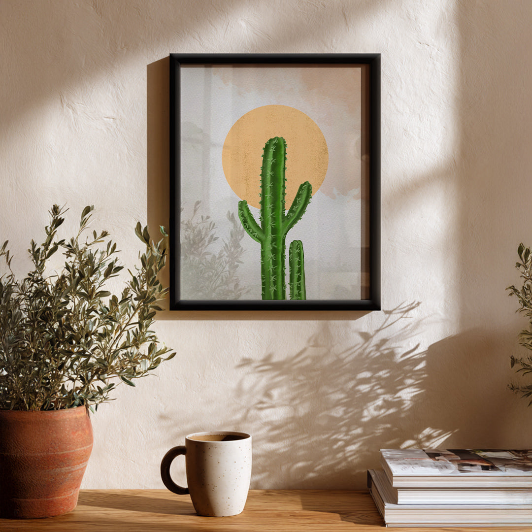 Warm Oasis Abstract Wall Decor (AB93)