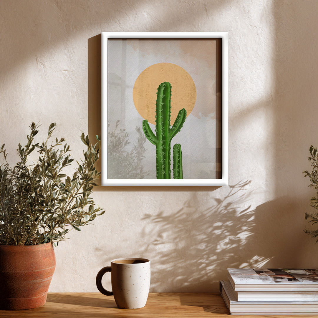 Warm Oasis Abstract Wall Decor (AB93)