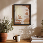 Quiet Earth Gestures Abstract Wall Decor (AB94)