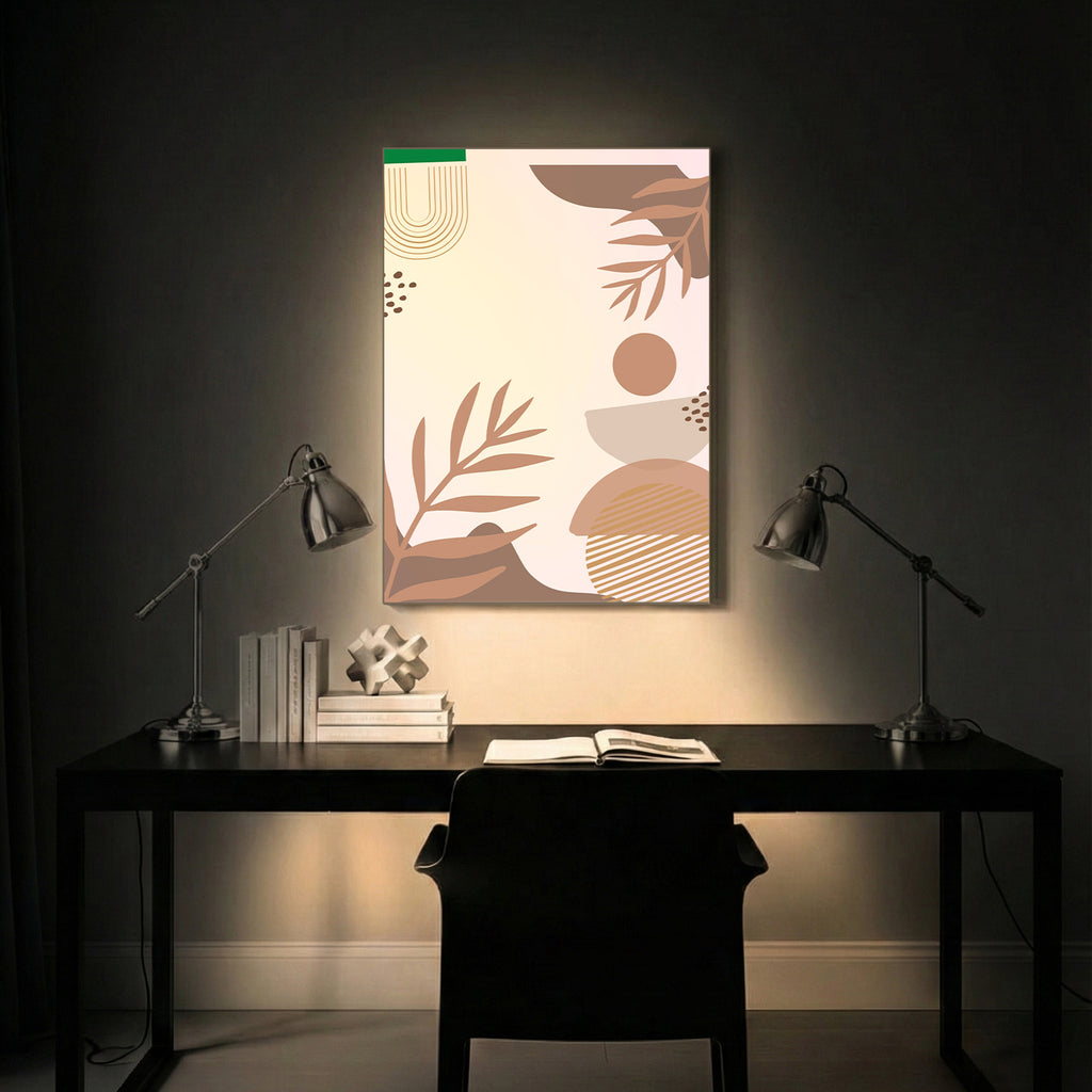 Quiet Earth Gestures Abstract Wall Decor (AB94)