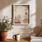 Quiet Earth Gestures Abstract Wall Decor (AB94)