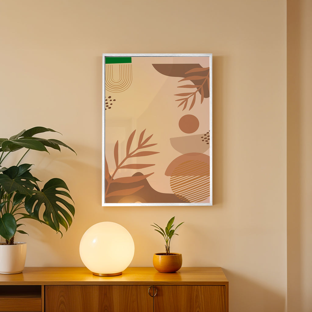 Quiet Earth Gestures Abstract Wall Decor (AB94)