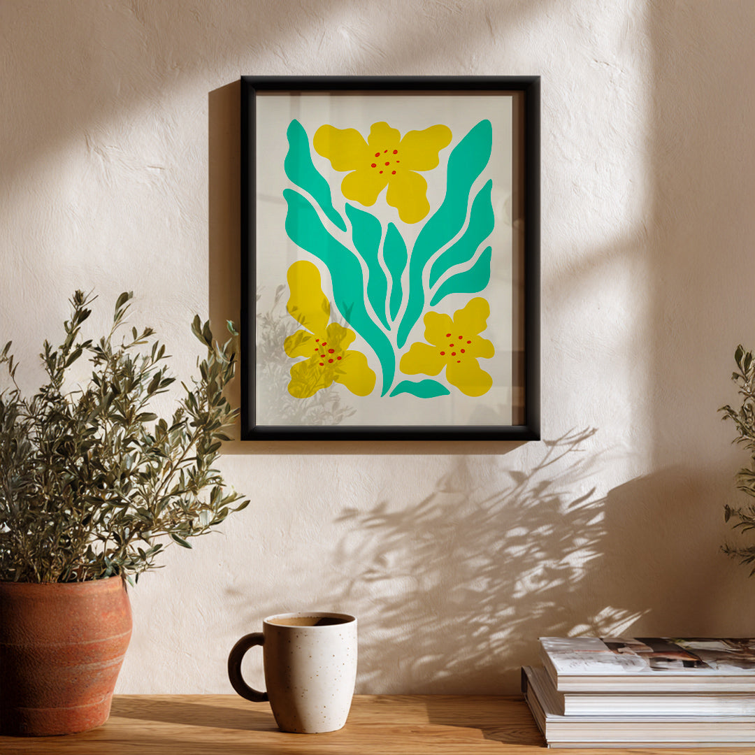 Vibrant Nature Abstract Wall Decor (AB96)