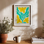 Vibrant Nature Abstract Wall Decor (AB96)