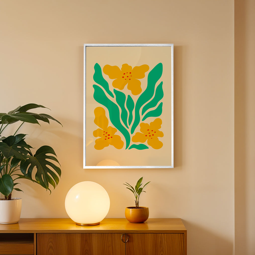Vibrant Nature Abstract Wall Decor (AB96)