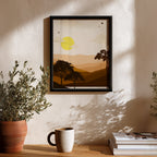 Quiet Hills Abstract Wall Art (AB97)