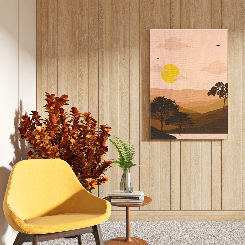 Quiet Hills Abstract Wall Art (AB97)