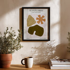 Soft Harvest Abstract Wall Decor (AB98)