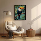 Toucan – Tropical Modern Artistic Wall Art (AN15)