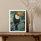 Toucan – Tropical Modern Artistic Wall Art (AN15)