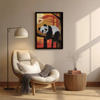 Panda – Relaxed Modern Artistic Wall Art (AN17)