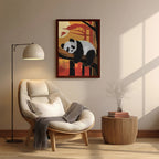 Panda – Relaxed Modern Artistic Wall Art (AN17)
