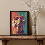 Dog – Bold Pop Art Artistic Wall Art (AN19)