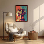 Dog – Bold Pop Art Artistic Wall Art (AN19)