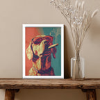 Dog – Bold Pop Art Artistic Wall Art (AN19)