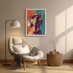 Dog – Bold Pop Art Artistic Wall Art (AN19)