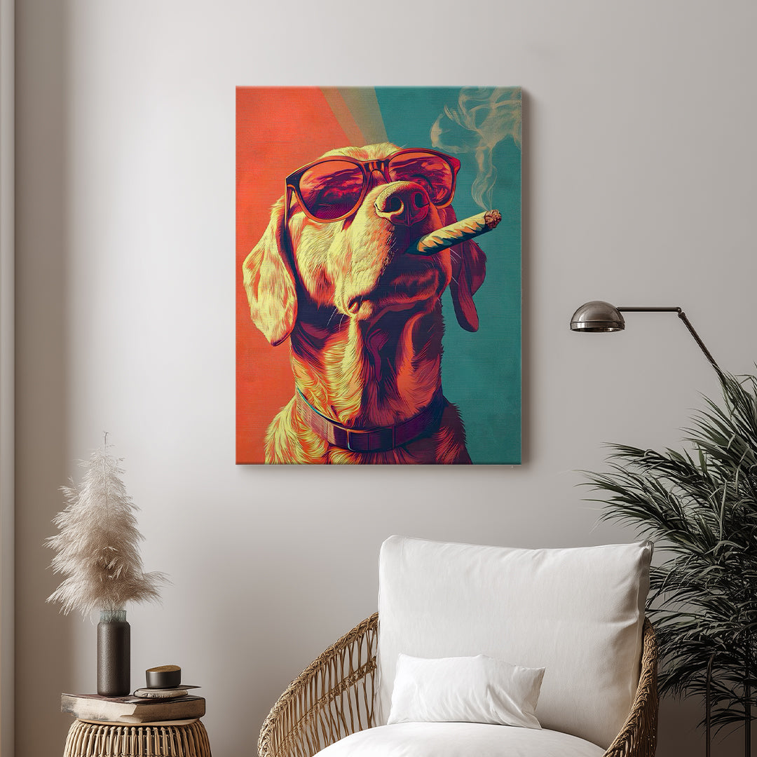 Dog – Bold Pop Art Artistic Wall Art (AN19)