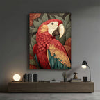 Parrot – Exotic Vintage Artistic Wall Art (AN20)