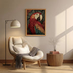 Parrot – Exotic Vintage Artistic Wall Art (AN20)