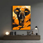 Elephant – Bold Abstract Artistic Wall Art (AN3)