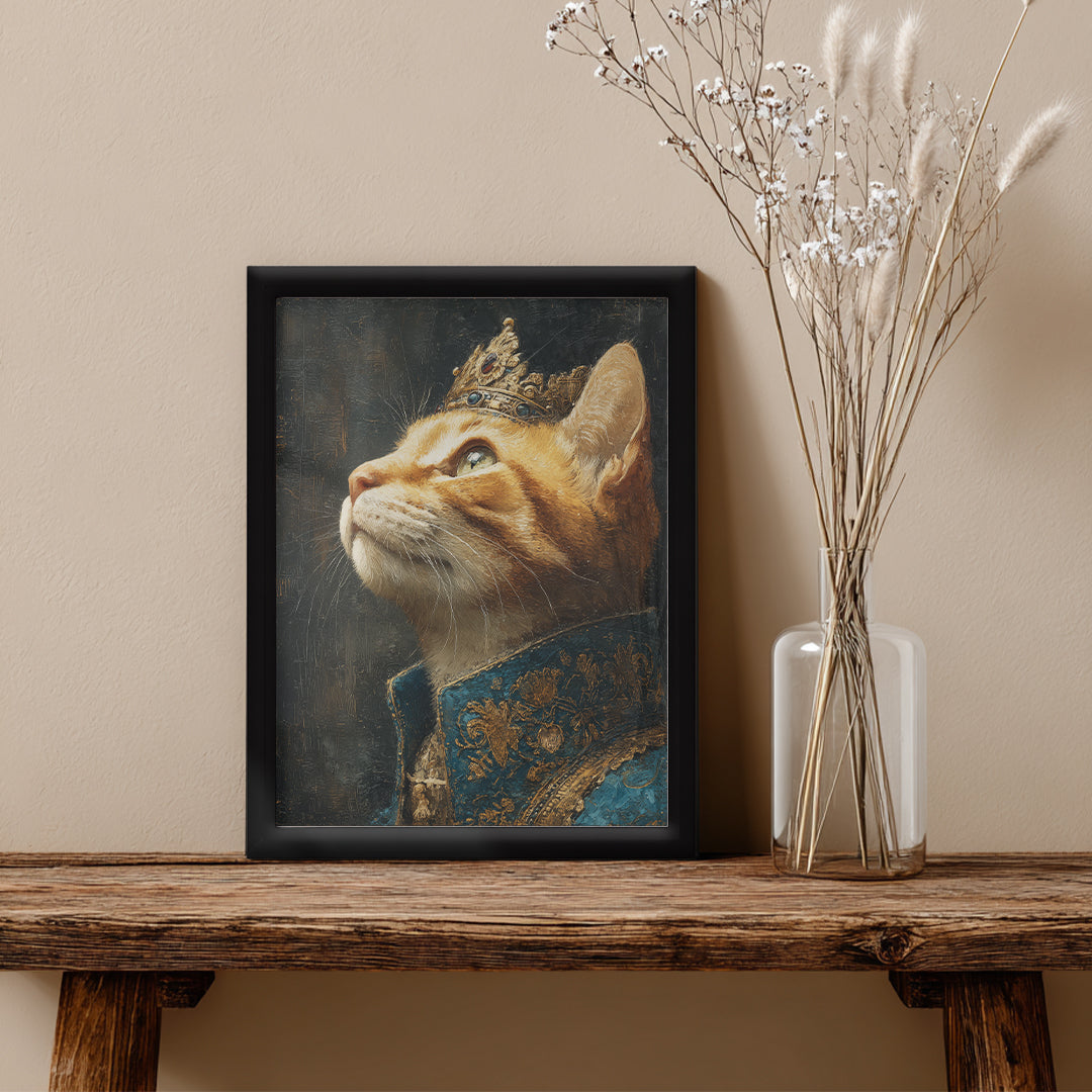 Cat – Royal Classic Artistic Wall Art (AN36)