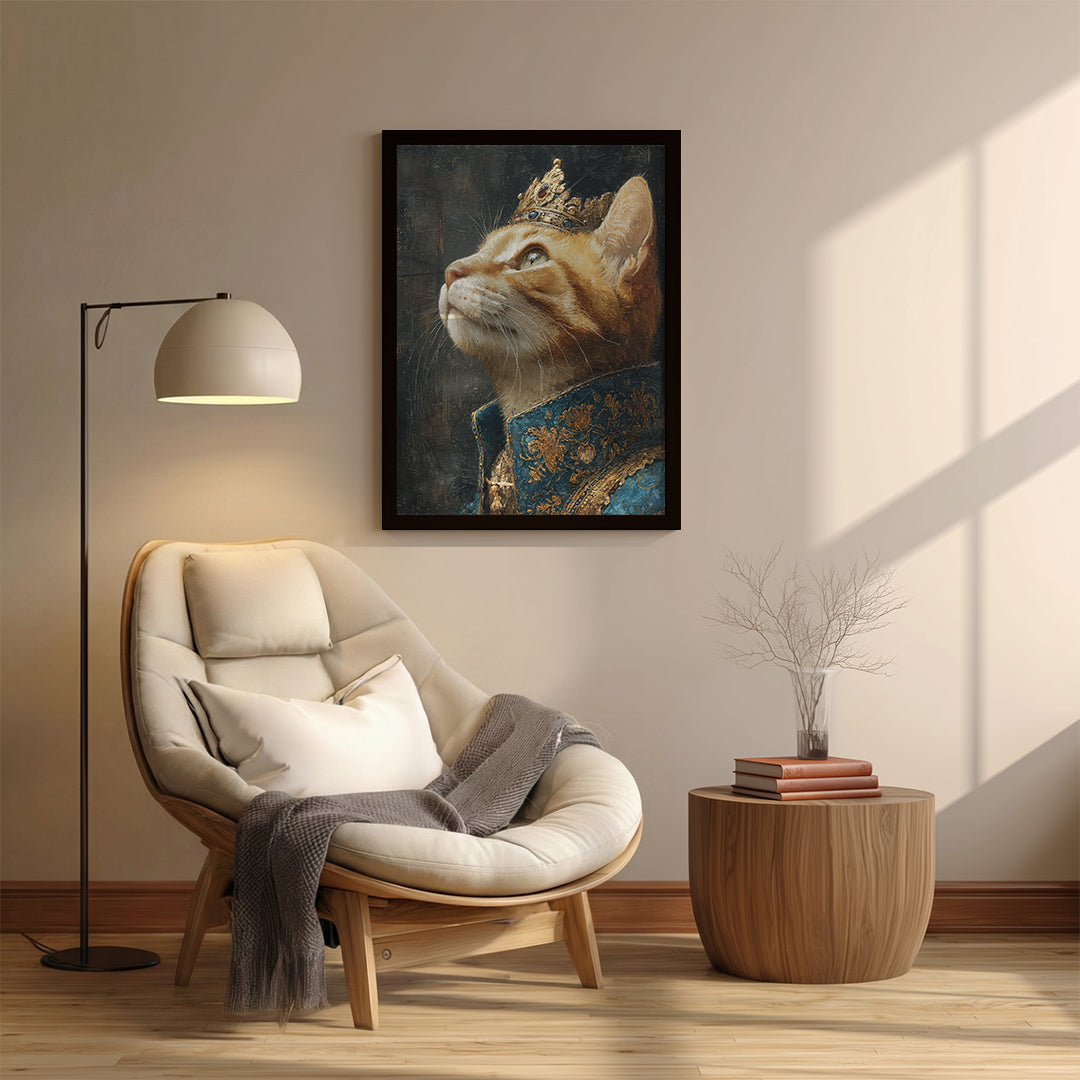 Cat – Royal Classic Artistic Wall Art (AN36)