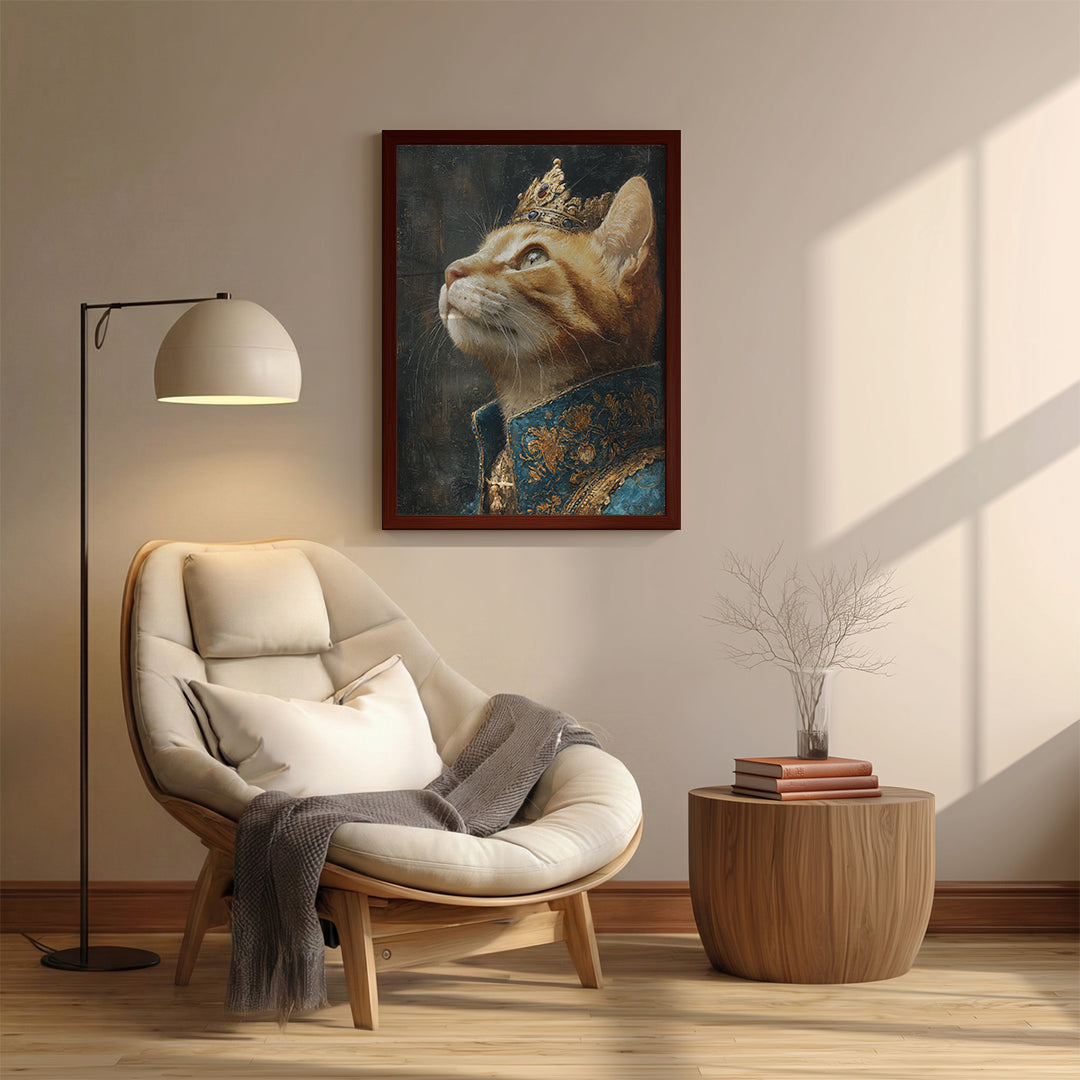 Cat – Royal Classic Artistic Wall Art (AN36)
