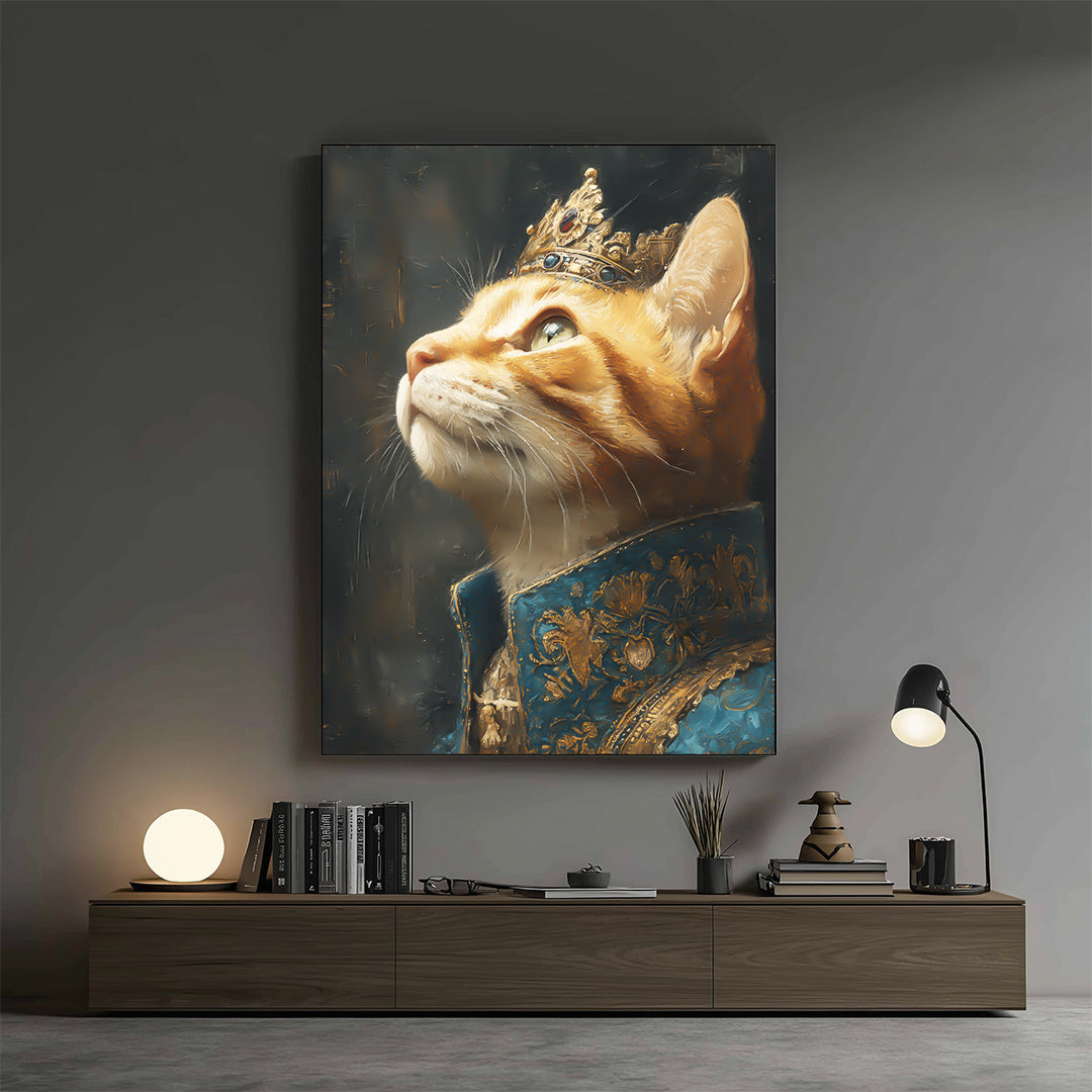 Cat – Royal Classic Artistic Wall Art (AN36)