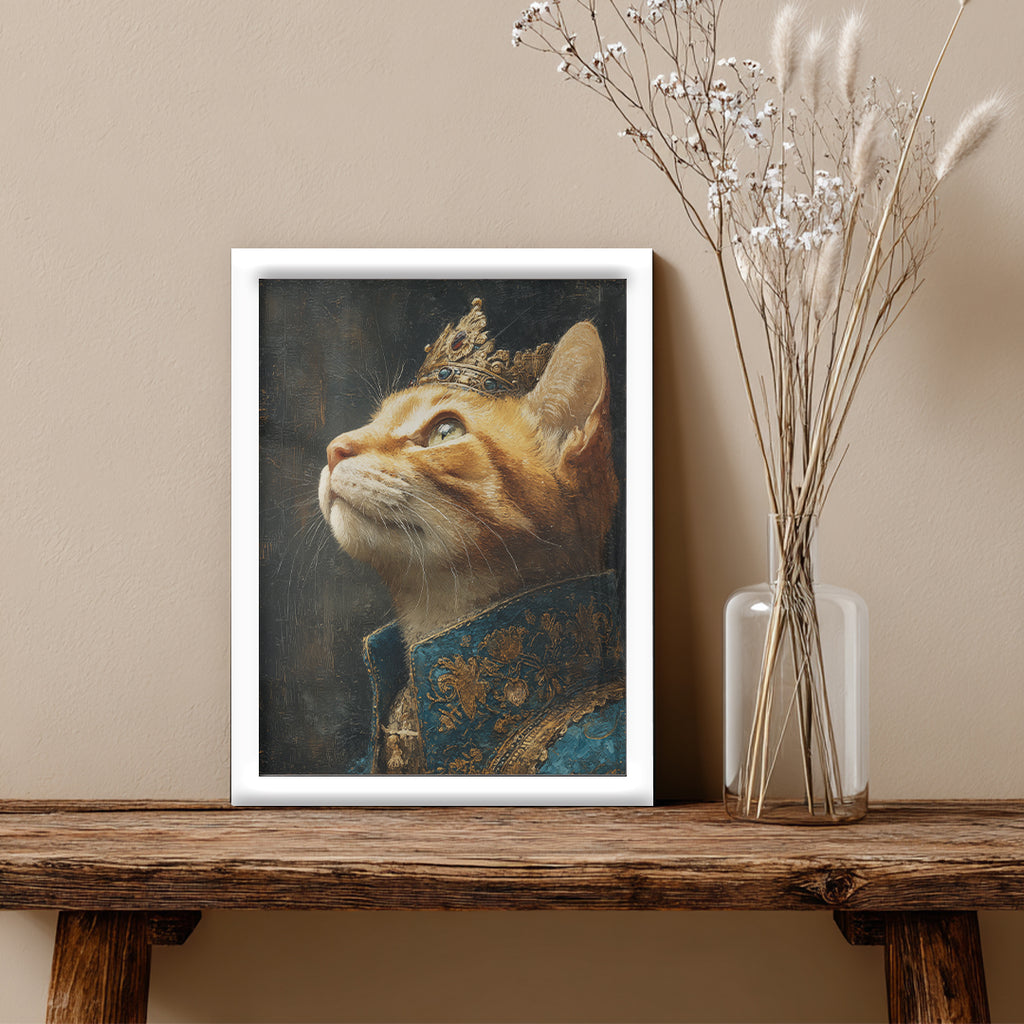 Cat – Royal Classic Artistic Wall Art (AN36)