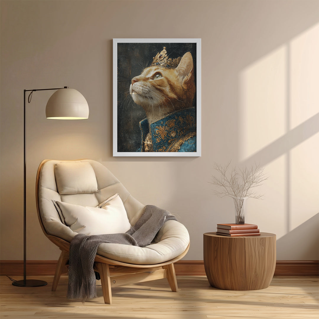 Cat – Royal Classic Artistic Wall Art (AN36)