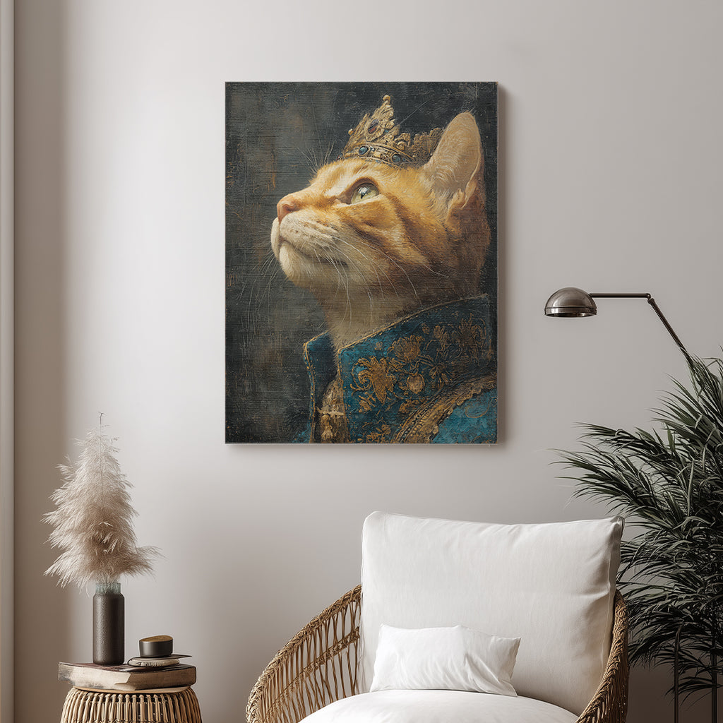 Cat – Royal Classic Artistic Wall Art (AN36)