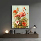 Flamingo – Floral Artistic Wall Decorl (AN40)