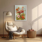 Flamingo – Floral Artistic Wall Decorl (AN40)