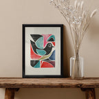 Bird Colorful Artistic Wall Art (AN42)