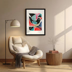 Bird Colorful Artistic Wall Art (AN42)