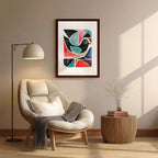 Bird Colorful Artistic Wall Art (AN42)