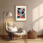 Bird Colorful Artistic Wall Art (AN42)