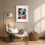 Bird Colorful Artistic Wall Art (AN42)